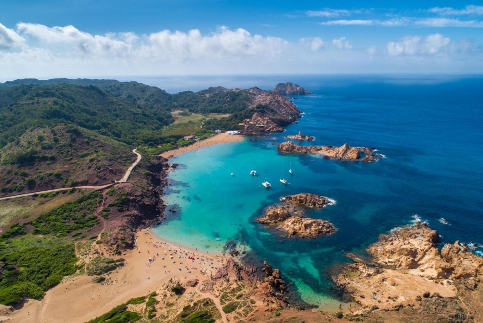 Villa Bini Estrella Es Canutells Bagian luar foto