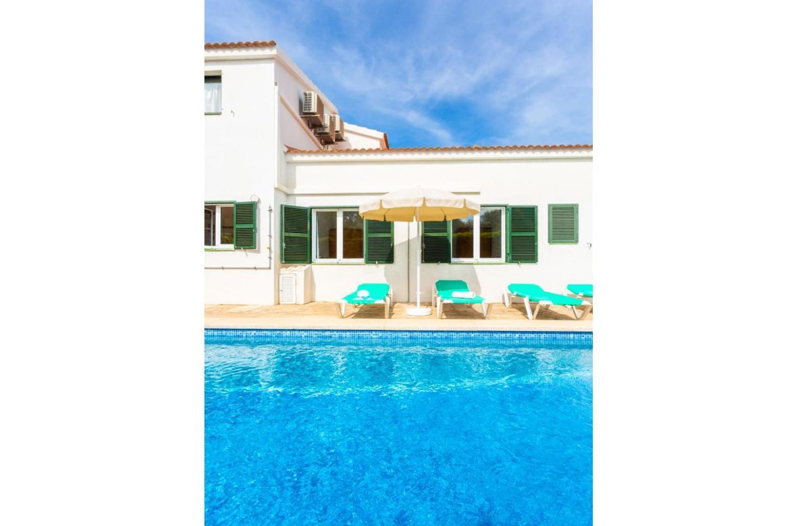 Villa Bini Estrella Es Canutells Bagian luar foto