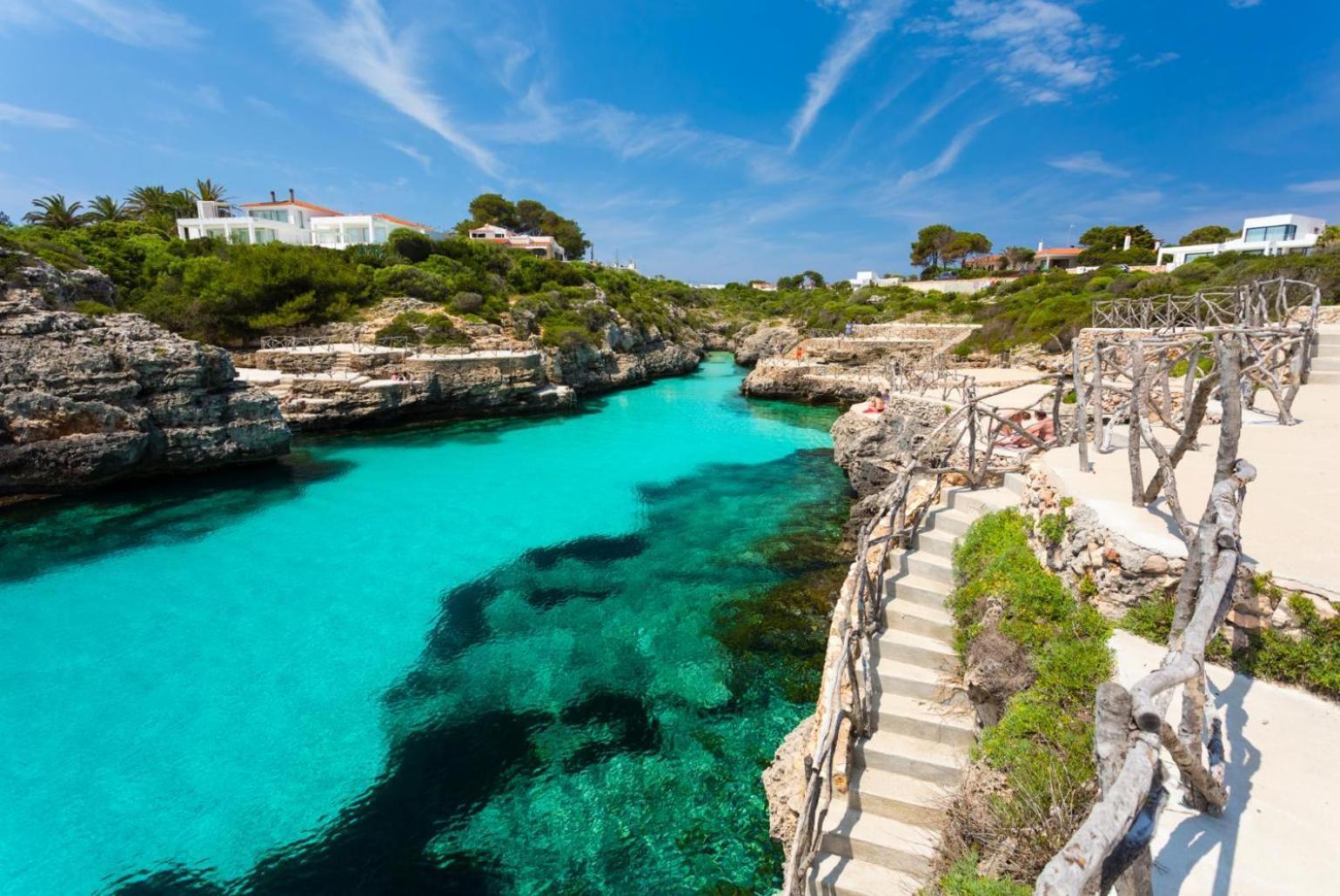 Villa Bini Estrella Es Canutells Bagian luar foto