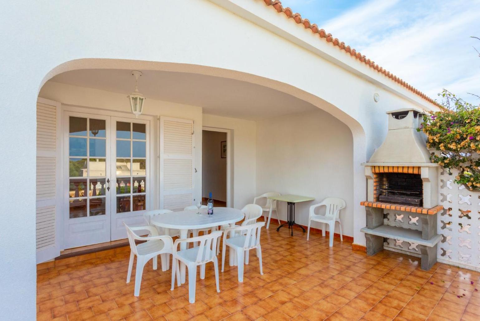 Villa Bini Estrella Es Canutells Bagian luar foto
