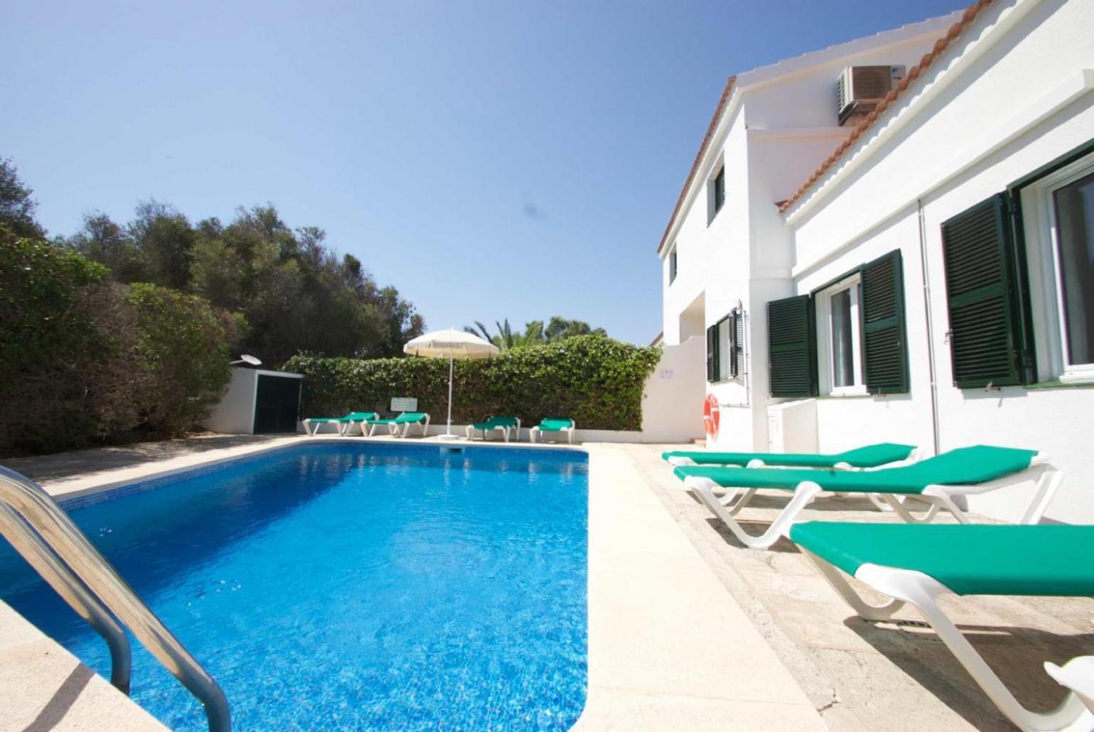 Villa Bini Estrella Es Canutells Bagian luar foto