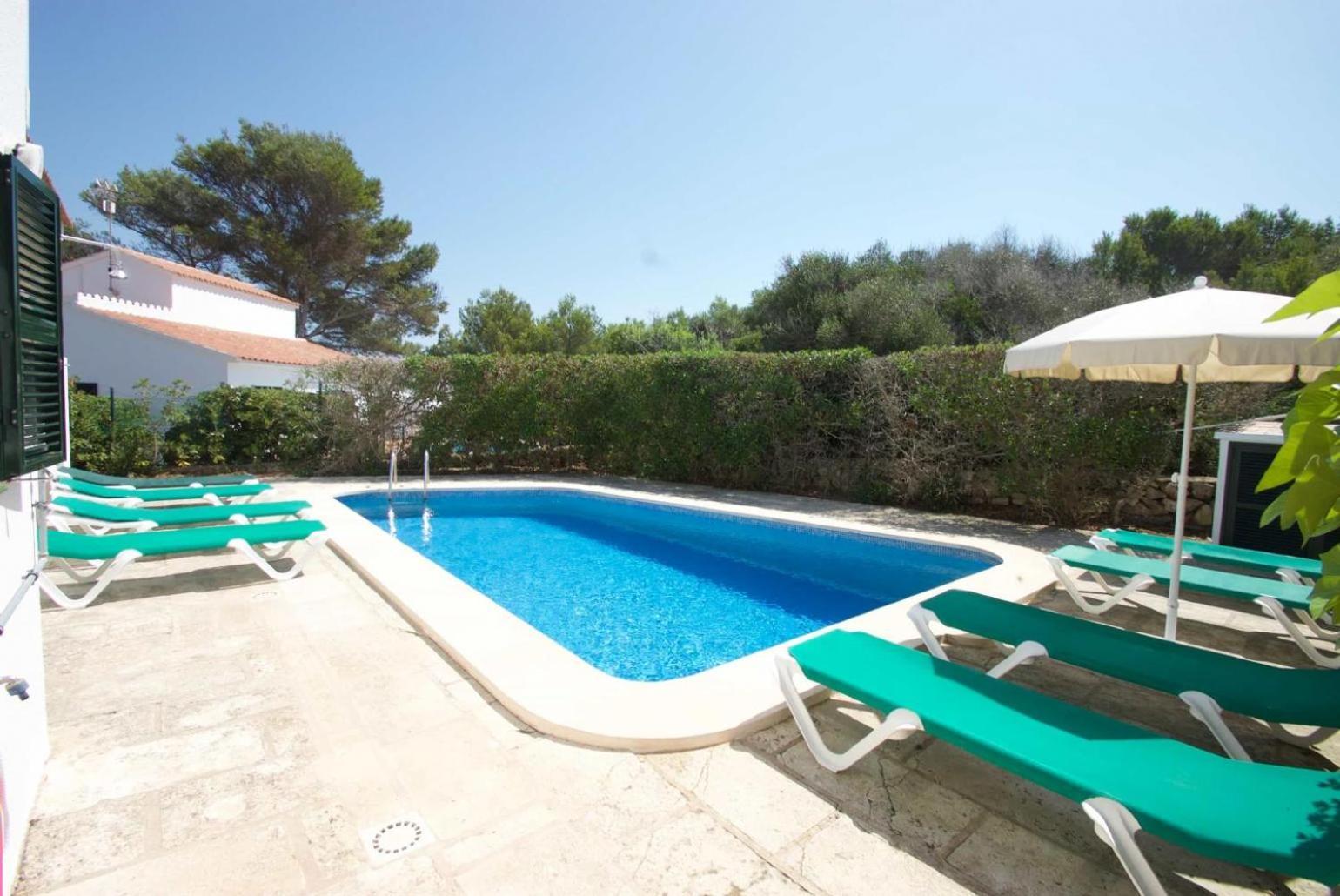 Villa Bini Estrella Es Canutells Bagian luar foto